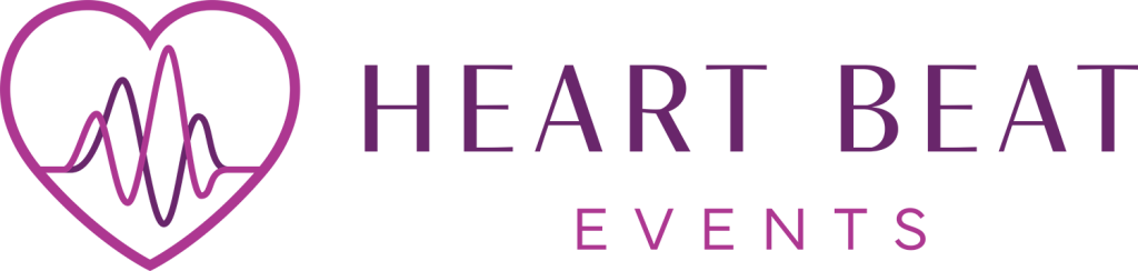 Heart Beat Events Magenta Logo.